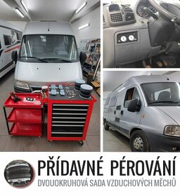 Přídavné vzduchové pérování, vzduchové měchy - 7