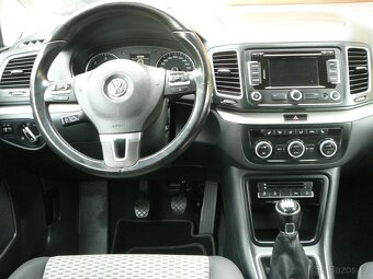 VW SHARAN 2.0 TDI 103KW NAVI WEBASTO OPCPARK ALU SERVISKA - 7