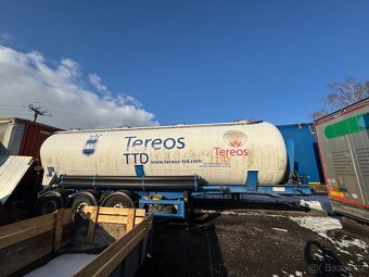 tahače SCANIA, návěs REISCH, cisterna ZVL - 7