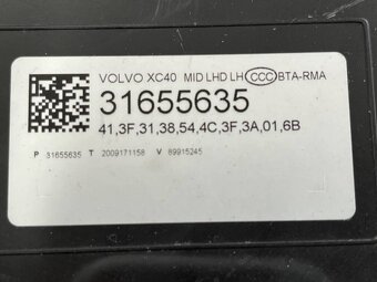 Volvo XC40 18- levá lampa MID LED 31655635 - 7