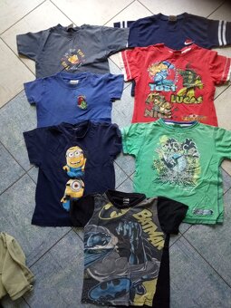 Trika a košile krátký rukáv, tílko-vel. 104/110/116 - 7