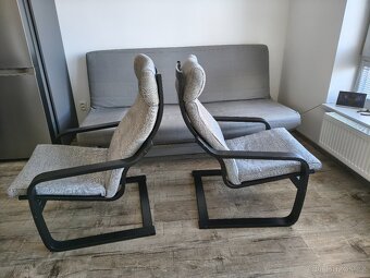 Rozkládací gauč + 2 křesla - 7