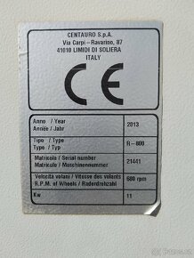 Pásová pila CENTAURO R800 s podavačem RVP200 - 7