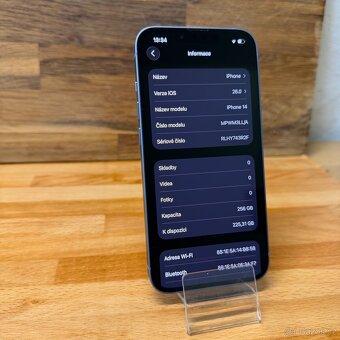 IPhone 14 256GB, modrý (12 měsíců záruka) - 7