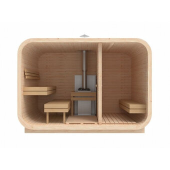 Sauna Marivox, venkovní finská sauna, zahradní sauna - 7