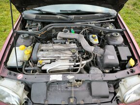 Escort HB 1.6 16V 1998 vínový - 7