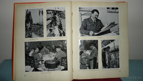 Adolf Hitler, originální  kniha 200 nalepených fot. - 7