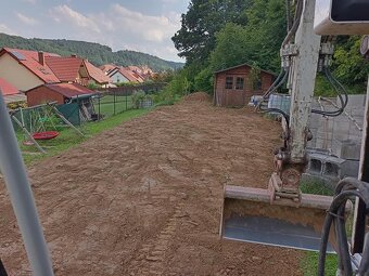 Zemní a výkopové práce bagr 3t -Blanensko - Boskovicko - 7