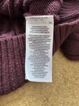 Ralph Lauren Polo vínový 1/4 zip svetr - 7