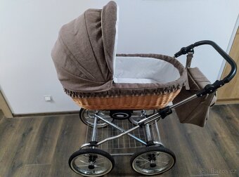 Kočár retro classic Lonex len - 7