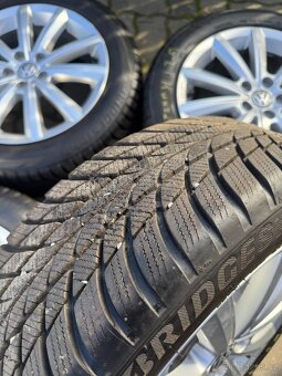 ORIGINÁL Alu Volkswagen Merano R16, 5x100 - TOP STAV - 7