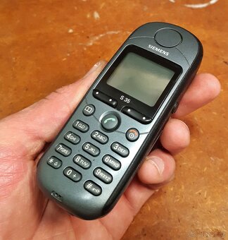 Siemens S35 z roku 2000, TOP stav, kompletní balení - 7
