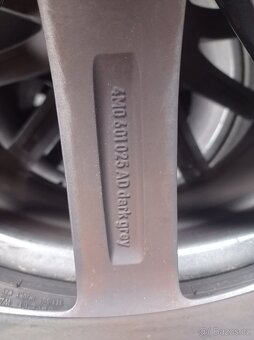 TOP LETNI 20" al kola ORIGINAL AUDI SQ7, Q7 2015-2024 - 7