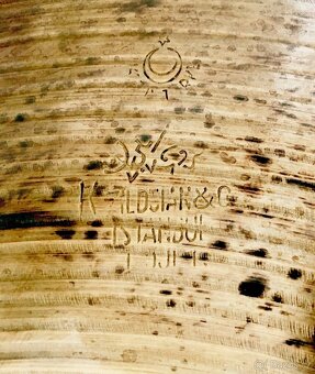 22 K Zildjian Istanbul Intermediate Stamp 2274g - 7