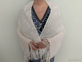 Háčkovaný pléd, výběr z více barev - doprava zdarma - 7