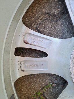 Alu kola R16 5x100 originál Škoda - 7
