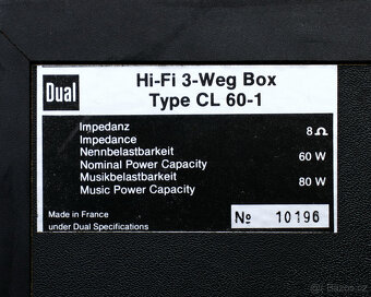Reprobedny Dual CL 60-1. - 7