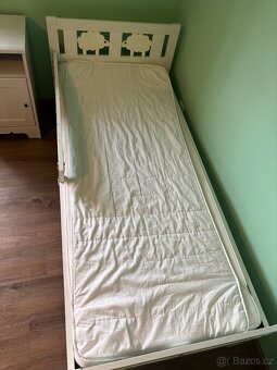 Dětská postel Ikea vč. nočního stolku - 7