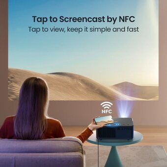 YABER K2s chytrý projektor pro domácí kino + Google TV - 7