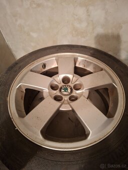 Škoda Alu kola R16 5x100 - 7