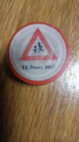 Retro kufřík,počítadla,pero,kočárek,ořezávátka - 7