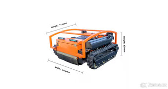 RC ovladaná mulčovací sekačka SKK 80, Hybrid - 7