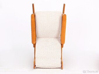 Sběratelské houpací křeslo ÚLUV, výroba 1965. - 7