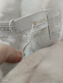 Nové, visačky.Krajkové šaty, maxi délka, Asos,48 - 7
