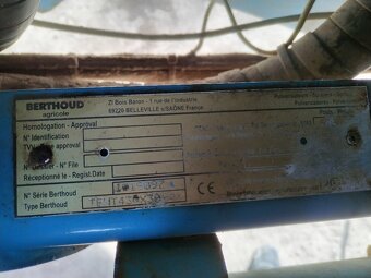 Tažený postřikovač Berthoud Tenor 45-46 - 7