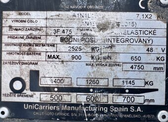 VZV Nissan UNI Carriers 1.4 - 7