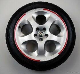 Alfa Romeo 147 - Originání 17" alu kola - Letní pneu - 7
