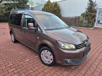 VW Caddy Maxi 2.0TDI 103kW,2014,xenon,servis pouze VW,bez ko - 7