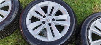 Renault hliníková kola 17'+pneu originální - 7