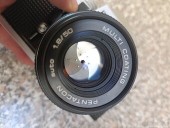 Praktica MTL3 + Pentacon 1.8/50 + příslušenství - 7