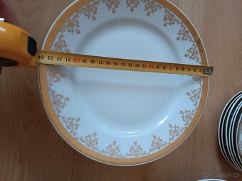 Talířová sada zlatý lem THUN - 7