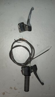 Babetta 210 - korádo brzdové páčky s rychlopalem - 7