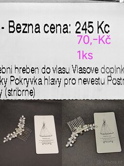 Svatební doplňky do vlasů - 7