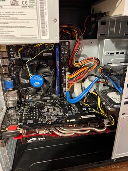 Herní PC - i5 4460, SSD+HDD, GTX 960, 8gb, win 11, wifi - 7