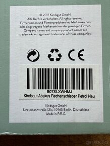 Kindsgut dřevěné počítadlo - Petrolejová - 7