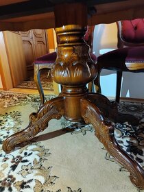 Jídelní Italská sestava , masiv Anglický dub - 7