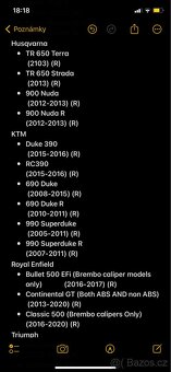 Brzdové destičky - 7