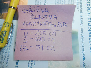 Skříňka nízká uzamykatelná 1+1 zdarma za 500 kč - 7