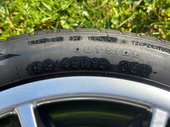 ALU kola R15x6,5J - 195/45R15 - 7