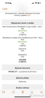 Herní konzole Sony PlayStation 5 (typ modelu - slim) - 7
