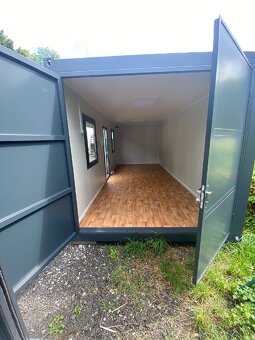 Skladový kontejner v rozměru 3x7m s plechovými vraty - 7