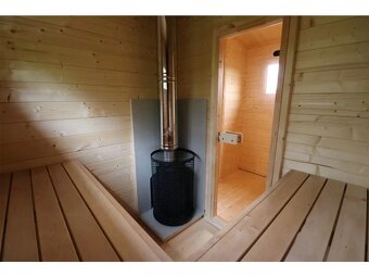 Venkovní finská sauna Molde, terasa, 4,2x3,3m - 7