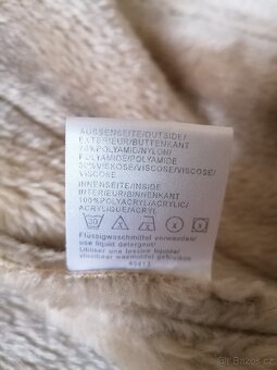 Dámský krémový kabát - 7