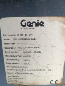 Prodám teleskopický manipulátor Genie GTH 2506 - 7