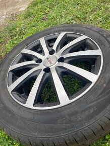 ALU kola R15 Platin P69 + letní pneu + TPMS senzory - 7