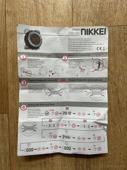 Budík s rádiem - Nikkei NR280P - 7